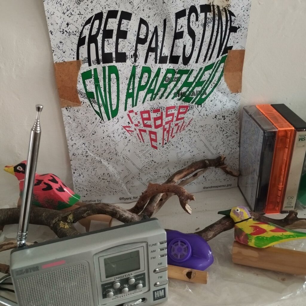 affiche radio palestin DK