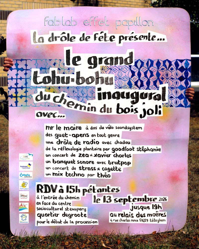 Affiche de la drole de fete du 13 septembre 2026